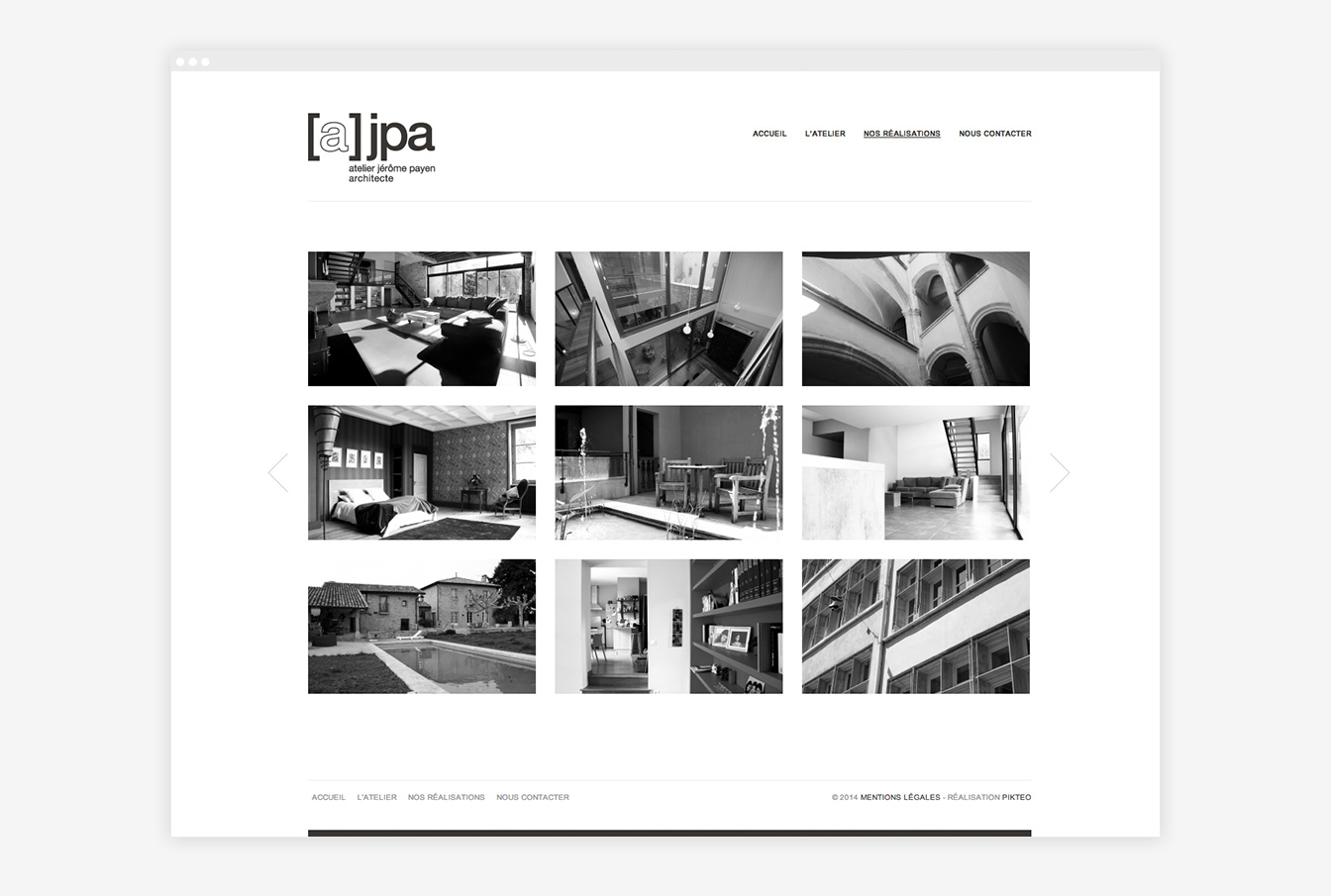 Atelier JPA - Site Web Détails