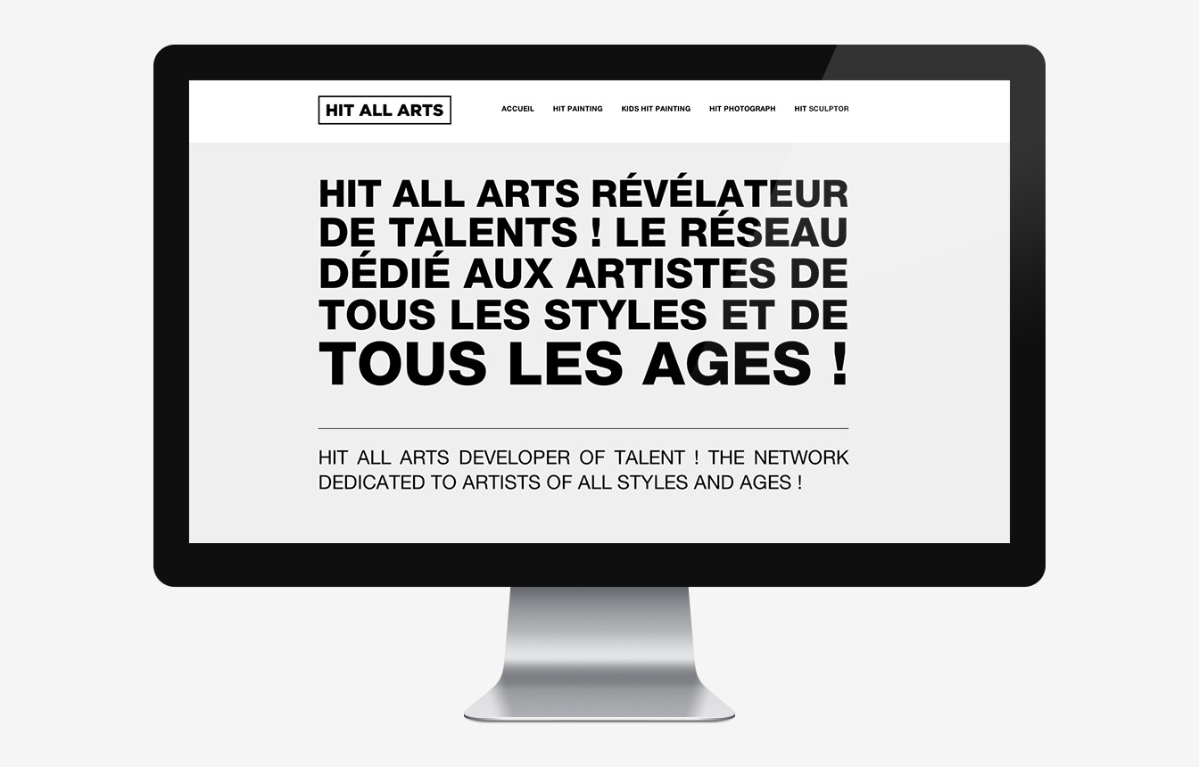 Hit All Arts - Site Web